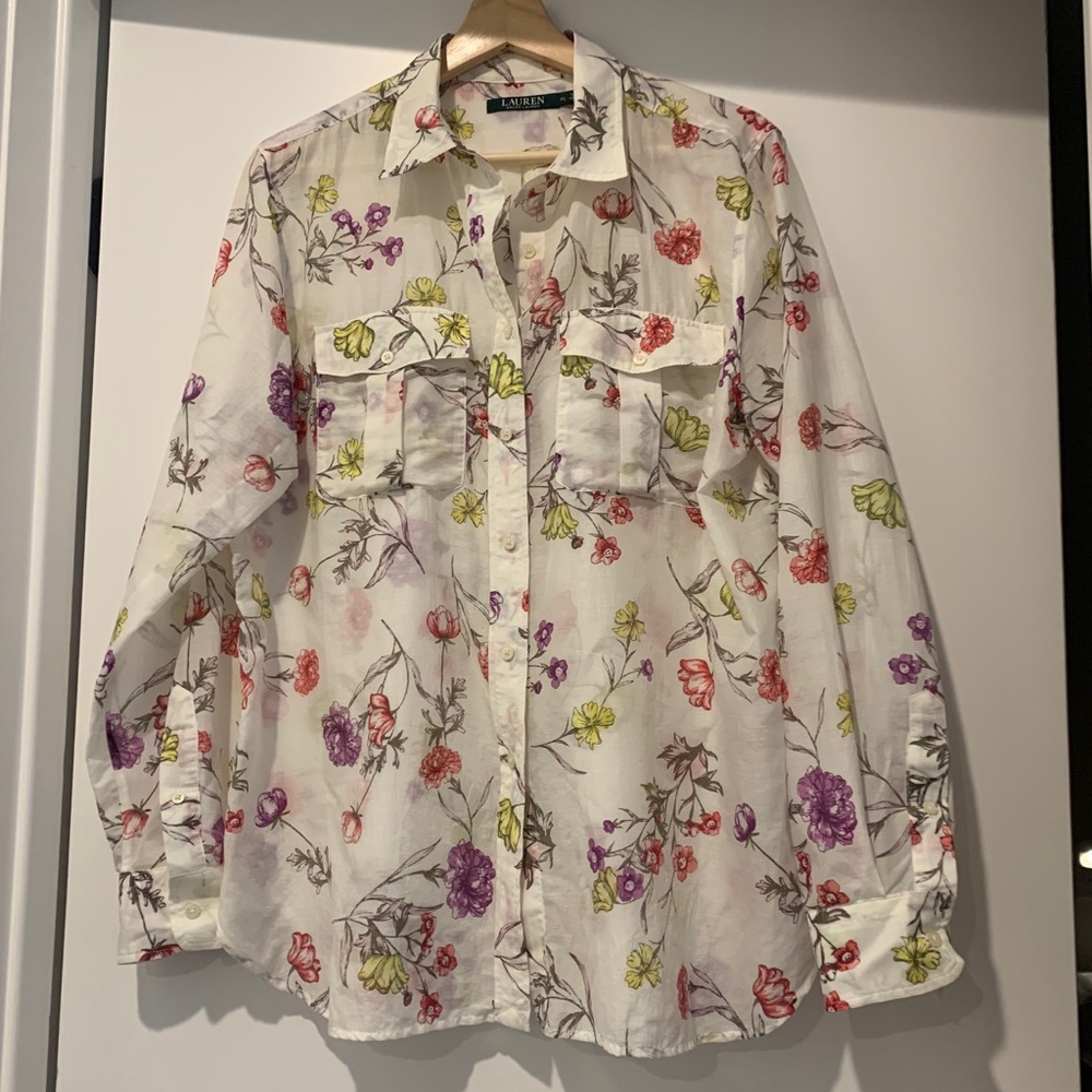 Lauren Ralph Lauren Floral Blouse